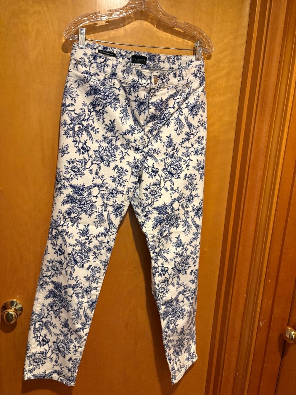 Talbot blue print jeans